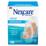 100-Count Nexcare Waterproof Clear Bandages