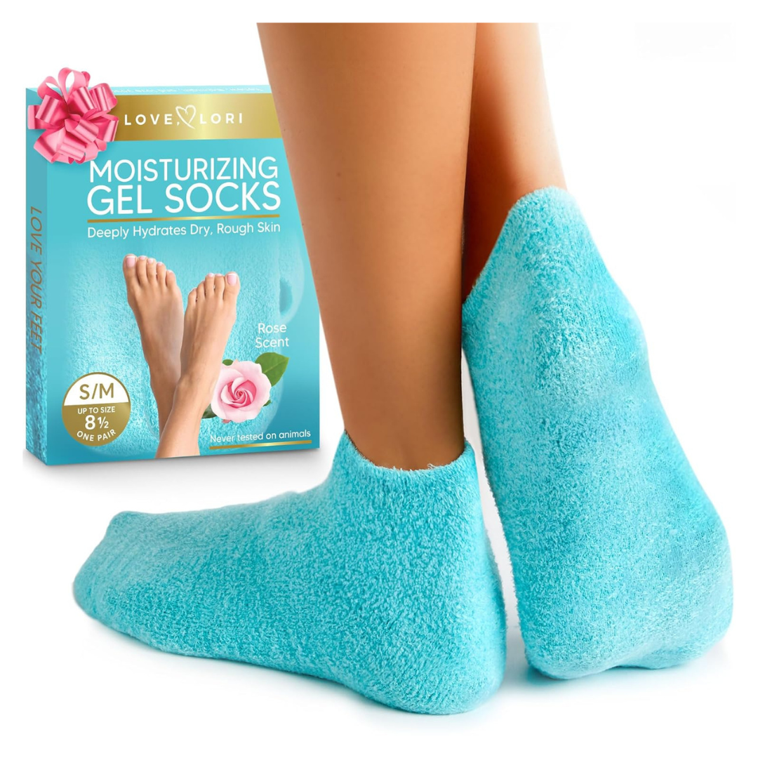 Love Lori Premium Aloe Gel Infused Spa Socks