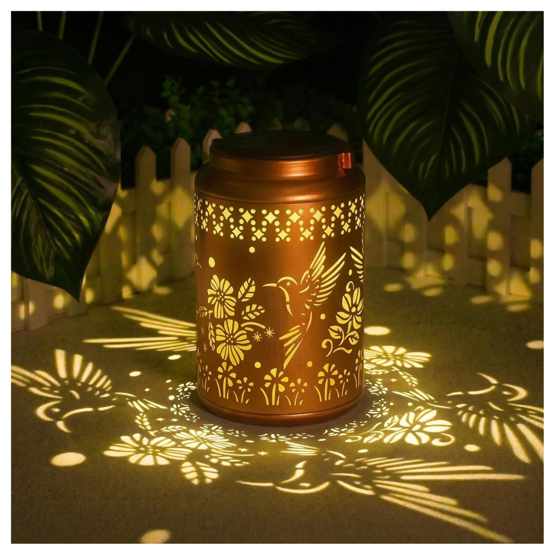 Waterproof Garden Decor Hummingbird Solar Lanterns (Various)