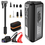 150 PSI 3-in-1 Portable Air Compressor W/ Air Duster & Car Jump Starter