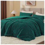 Bedelite 2-Piece Twin Size Fluffy Cozy Comforter & Pillowcase Set