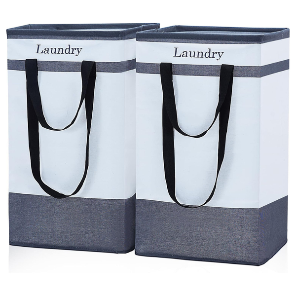 2-Pack 100L Collapsible Laundry Basket