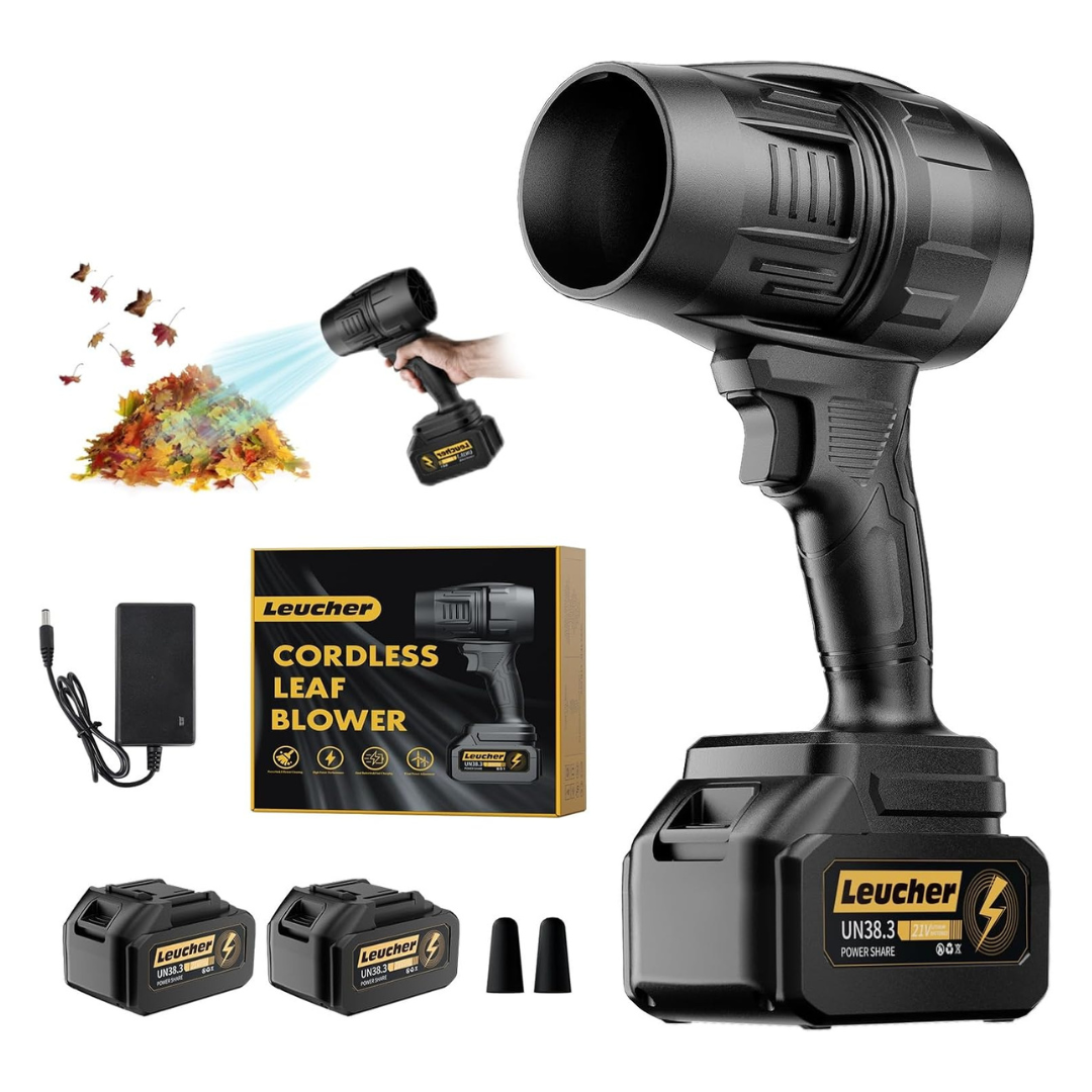 300000RPM Electric Cordless Leaf Blower With Battery And Charger