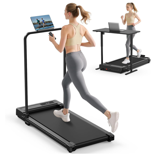 Portable Compact Folding Treadmills With Handle