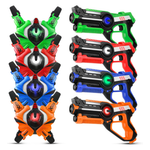 4-Player Infrared Laser Tag Gun Set With Vests