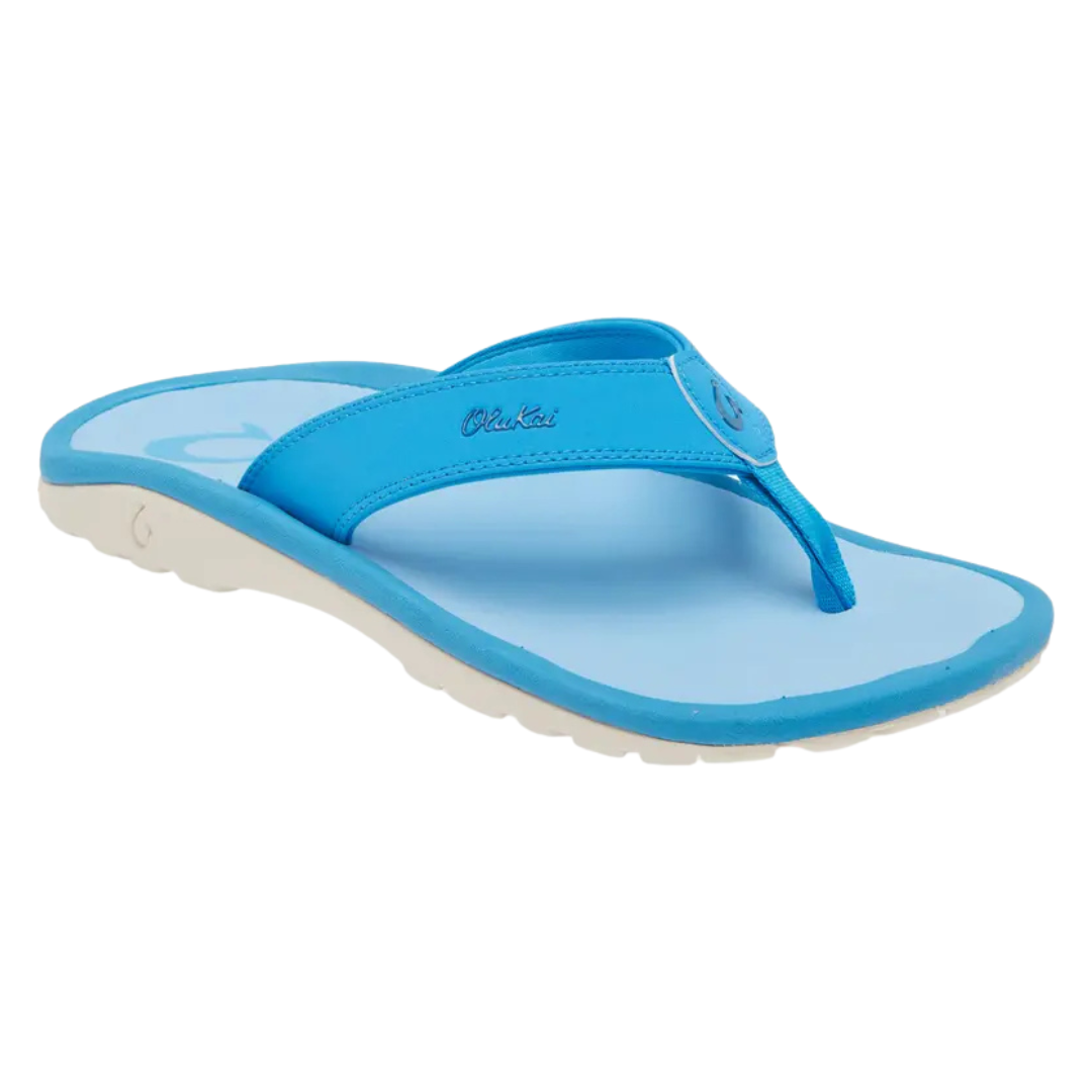 OLUKAI Ohana Men's Beach Sandals (Tropic Blue/Tropic Blue)