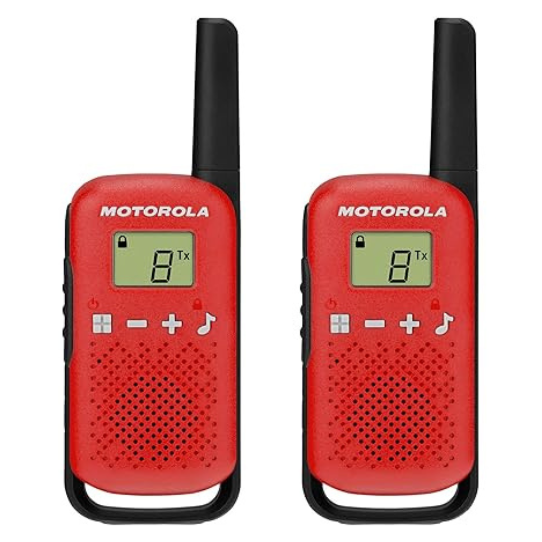 2-Pack Motorola Talkabout T110 Walkie Talkie W/ 16 Mile Range