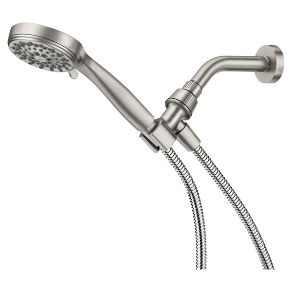 Moen 5-Setting Hand Held 2.5GPM Shower Head (Brushed Nickel Spot Resist)