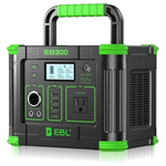 330W EBL Portable 288.6Wh Solar 60W USB-C PD Power Station