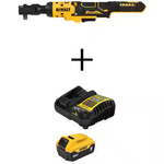 Dewalt ATOMIC 20V MAX Cordless 3/8 in. Ratchet w/ Battery & Charger