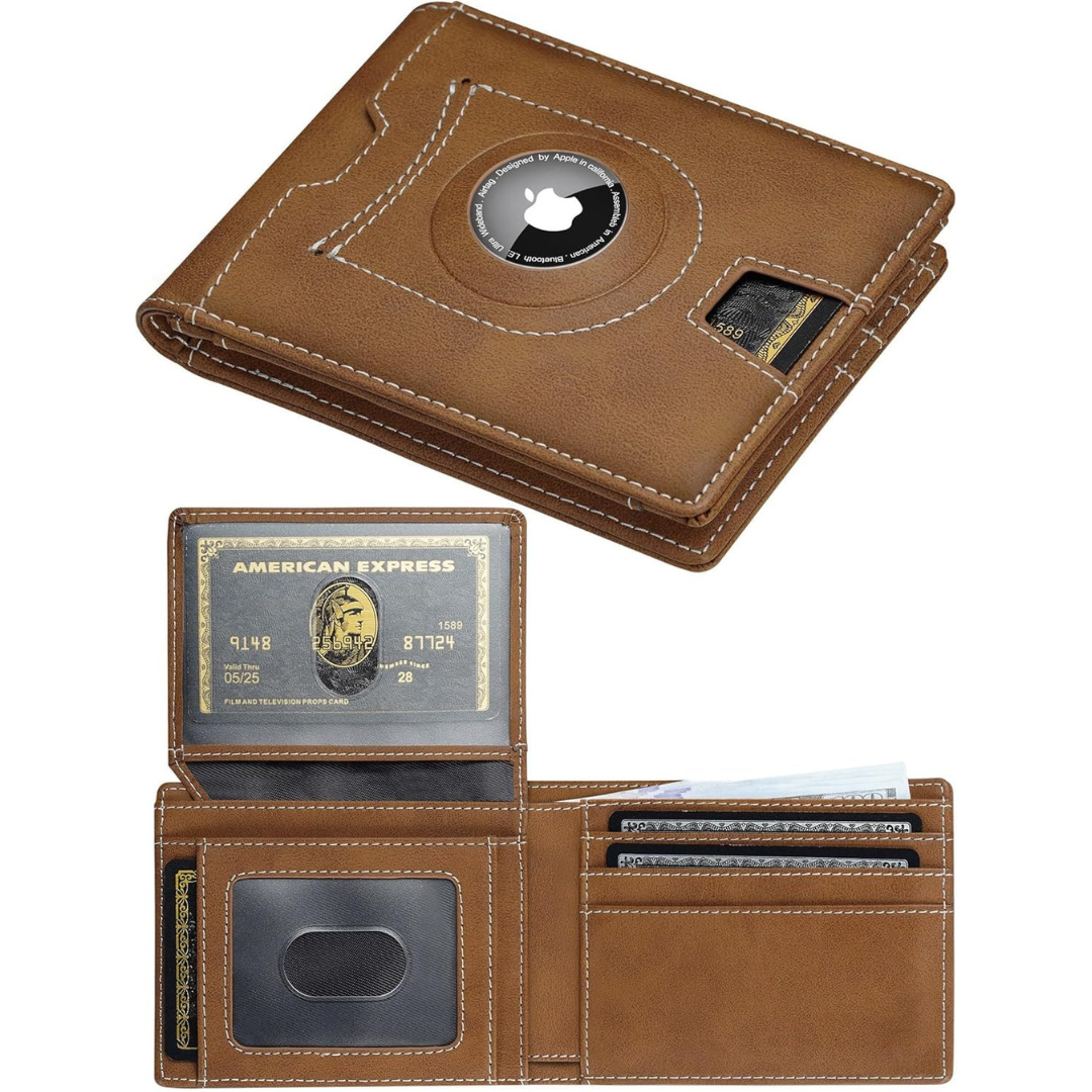 Rfid Blocking Minimalist Leather Wallet (3 Options)