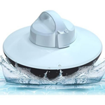 Robotic Cordless Pool Vacuum Cleaner with Dual-Drive Motors