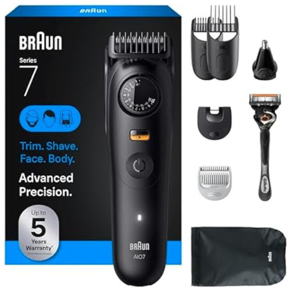 Braun Men's Series 7 7530 All-in-One Beard & Body Grooming Kit