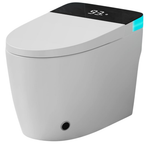 Elongated Heated Seat Auto Flush Smart Toilet with Dual Flush