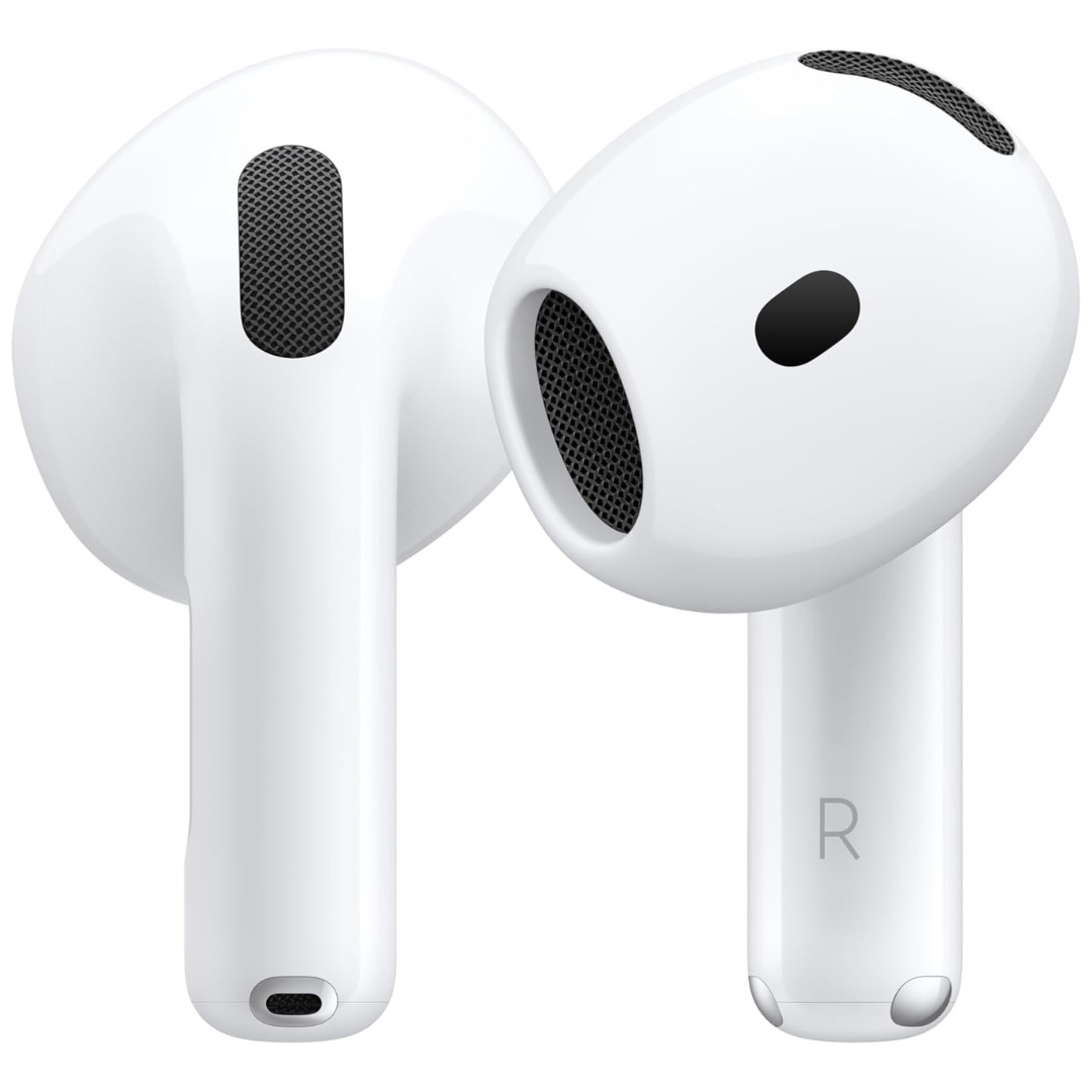 Apple AirPods 4 Bluetooth Earbuds with Charging Case [Open-Box Excellent]
