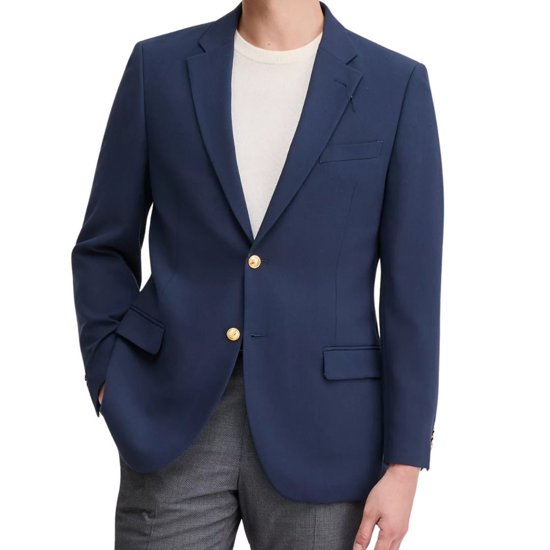 Nautica Men's Modern-Fit Active Stretch Solid Blazer (3 Colors)