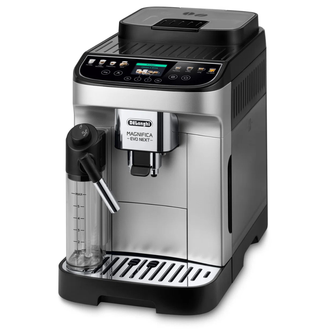 De'Longhi Magnifica Evo Next Fully Automatic Espresso Machine With Grinder & Milk Frother