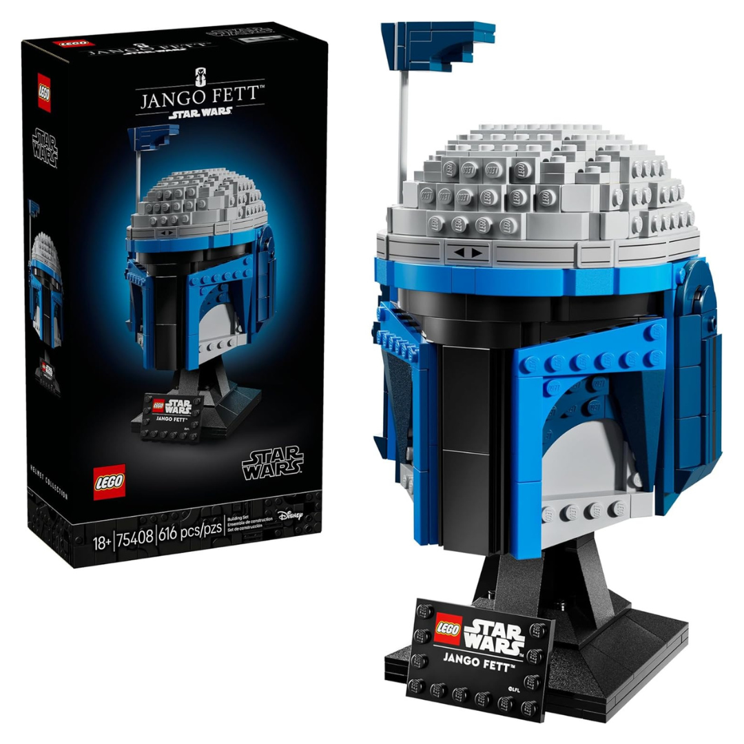 616-Pieces LEGO Star Wars Jango Fett Helmet