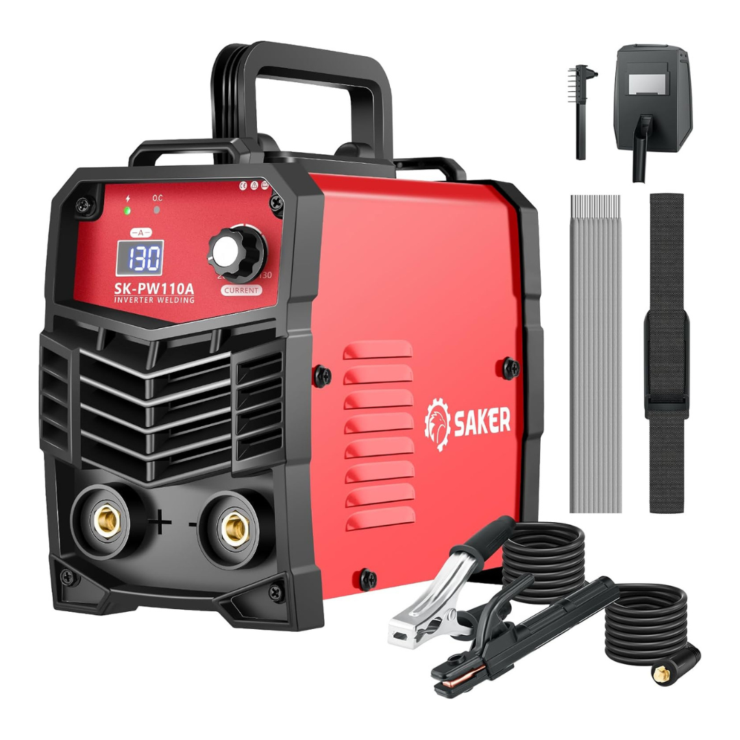 Saker 110V Portable Welding Machine With Smart LED Display