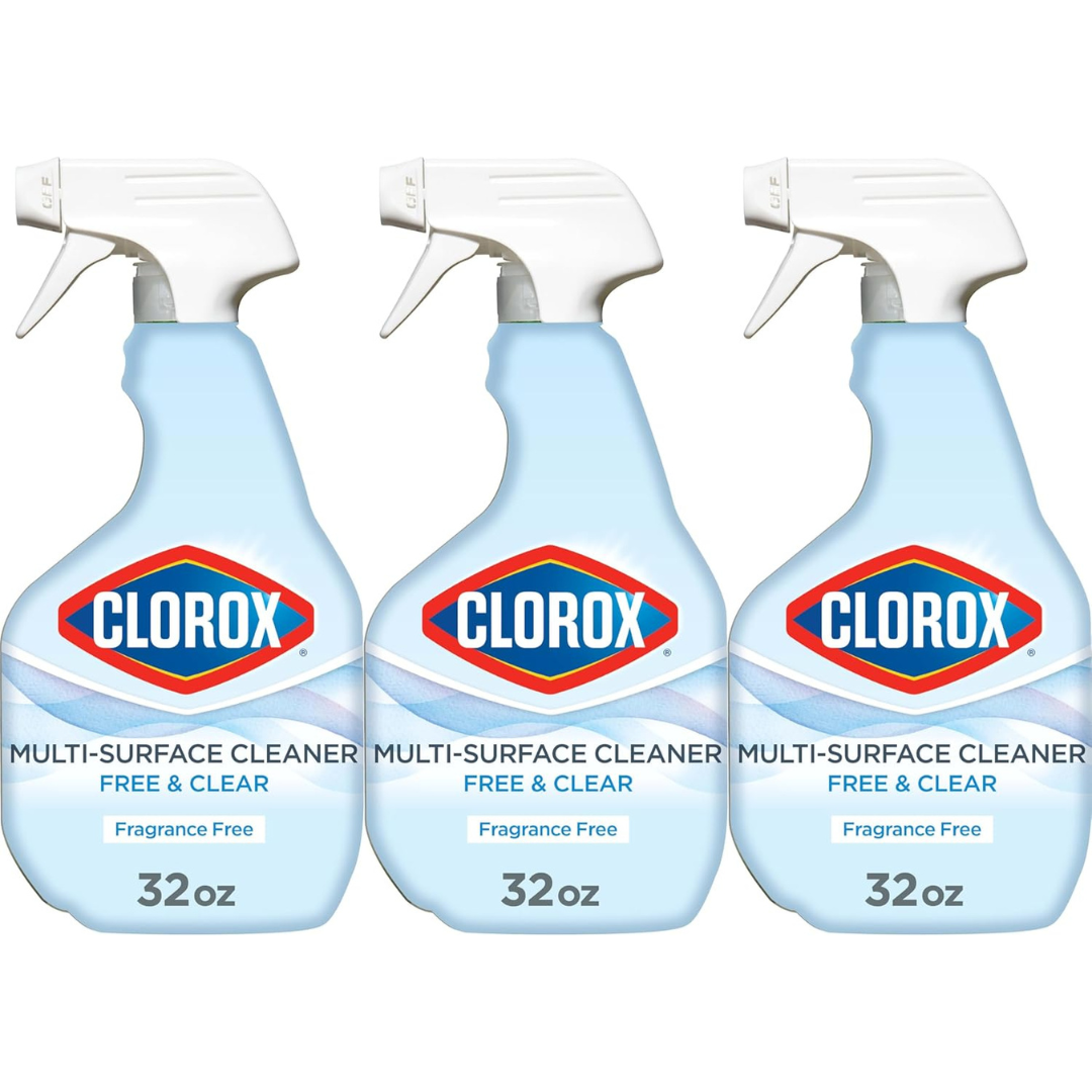 3-Pack 32-Oz Clorox Free & Clear Multi Surface Cleaners