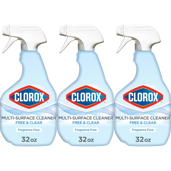 3-Pack 32-Oz Clorox Free & Clear Multi Surface Cleaners