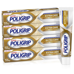 4-Pack 2.2-Oz Super Poligrip Extra Care Denture Adhesive Cream