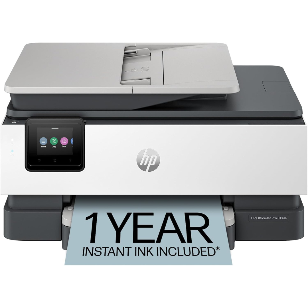 HP OfficeJet Pro 8139e Wireless Network Inkjet 4-in-1 Printer