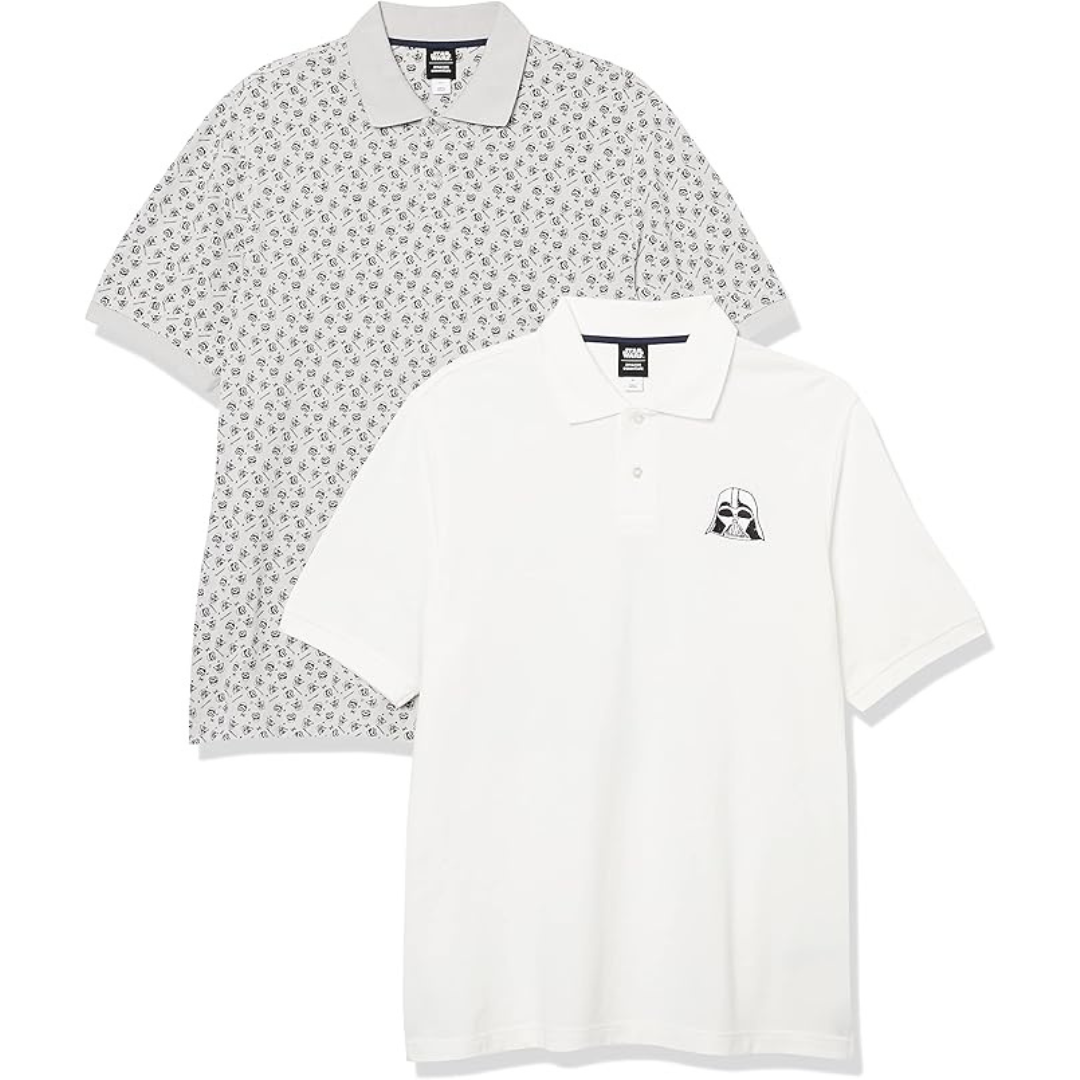 2 Pack Amazon Essentials Disney Marvel Star Wars Men's Regular-Fit T-Shirts