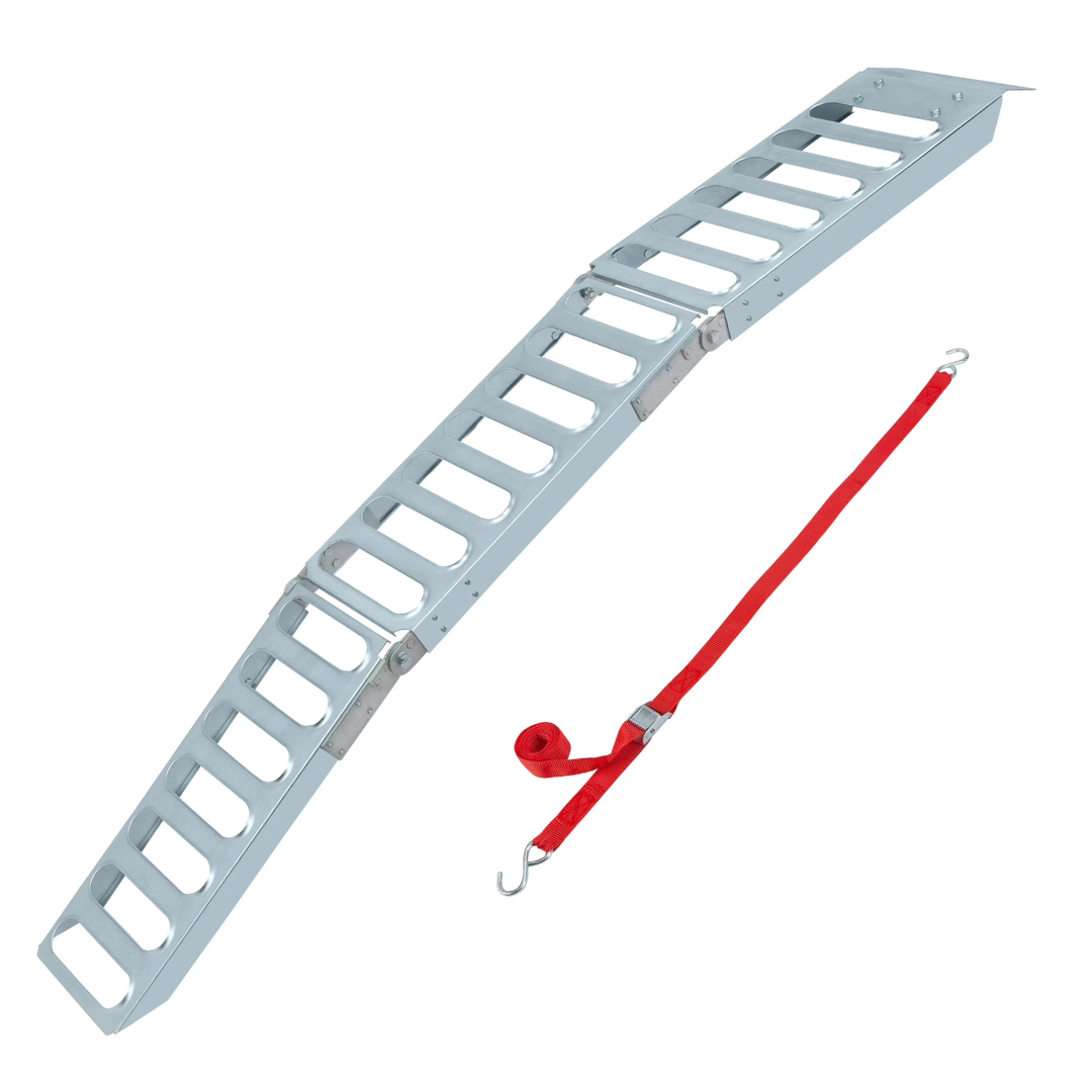CargoSmart 500lb Capacity 9" X 72" Steel Tri-Fold Loading Ramp