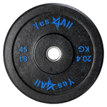 2" Olympic Rubber Weight Plate With Steel Hub For WeightLifting