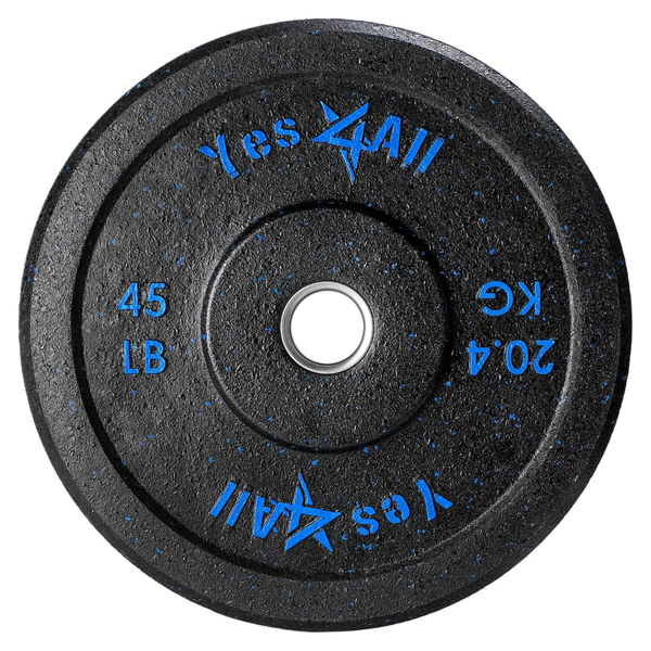 2" Olympic Rubber Weight Plate With Steel Hub For WeightLifting