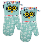 2-Pack Alselo Heat Resistant Oven Mitts (Various)