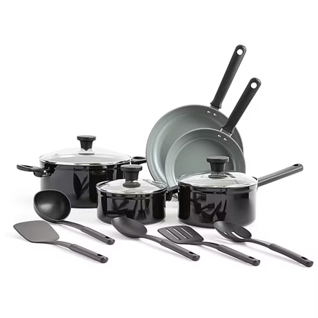 13-Piece Cooks Durable Ceramic Cookware Set