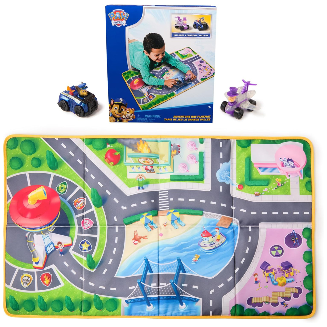 33" PAW Patrol Pup Squad Adventure Bay Playmat