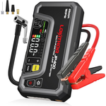 Lokithor 2500A 150PSI 12V Portable Car Battery Jump Starter W/ Air Compressor