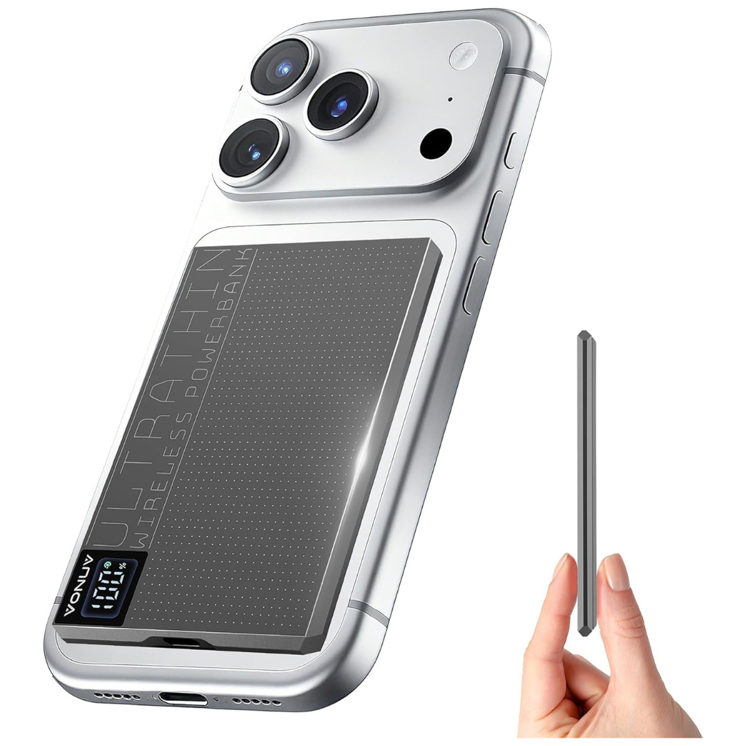 5000mAh Ultra-Slim Magnetic Portable Charger