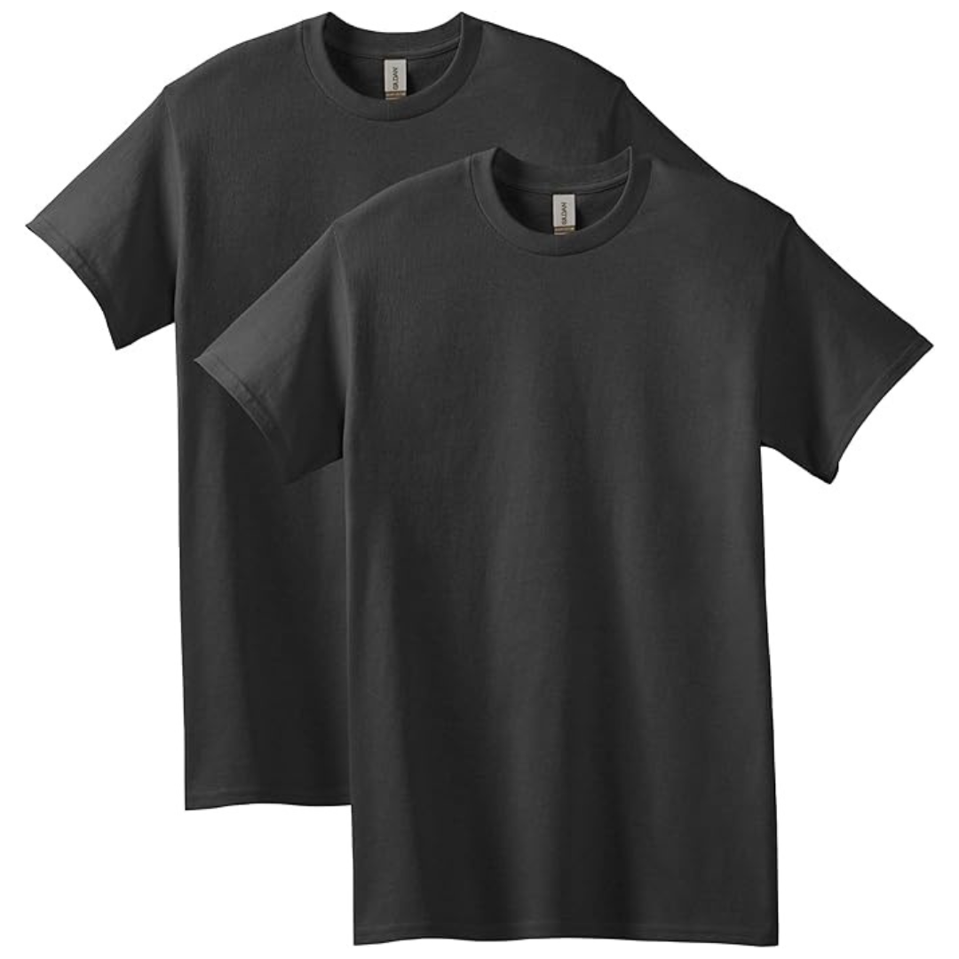 2-Pack Gildan Adult Heavy Cotton T-Shirt