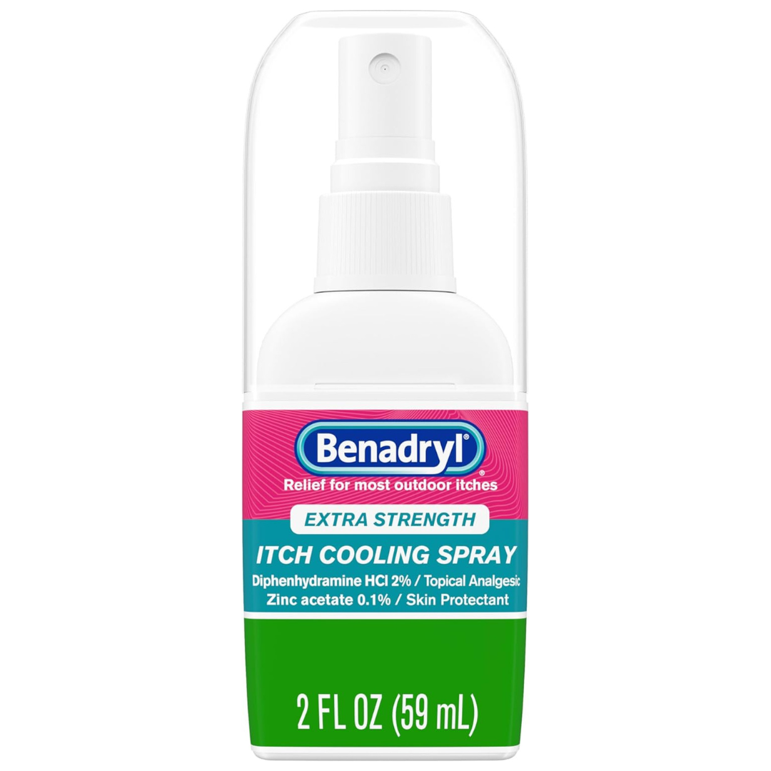 3-Count 2-Oz Benadryl Extra Strength Anti-Itch Cooling Spray