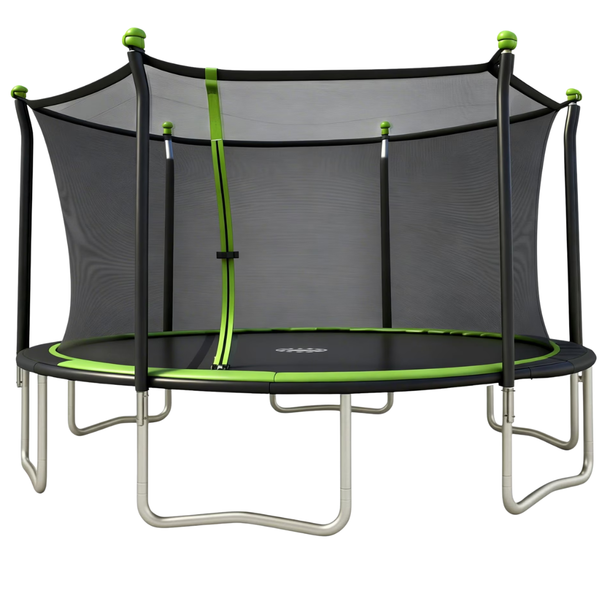 Sportspower 14ft Round Outdoor Trampoline With Safety Enclosure Net
