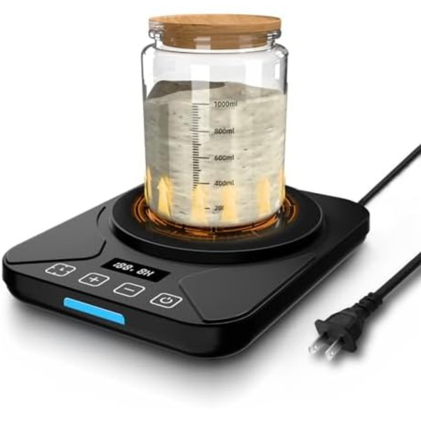 Sourdough Starter Warmer Mat with 24H Timer & Thermostat Control
