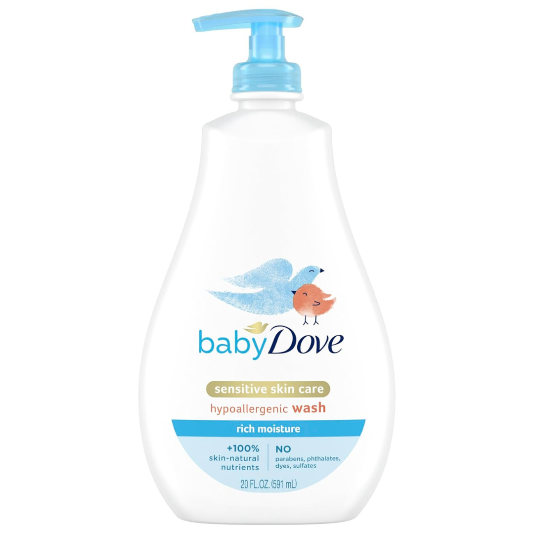 20 oz Baby Dove Rich Moisture Sensitive Skin Care Baby Wash
