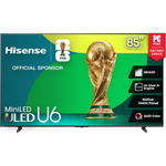 85" Hisense Class U6 Series 4K Ultra HDR Smart QLED Fire TV