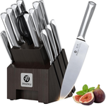 16-Piece High Carbon Japanese Stainless Steel Knife Sets