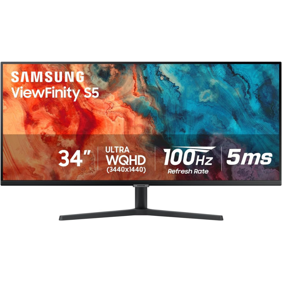 34" Samsung ViewFinity S50GC Series WQHD 100Hz 5ms HDR VA Freesync Monitor