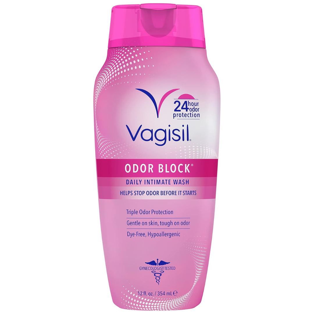 Vagisil Odor Block Feminine Wash For Intimate Hygiene (12 Oz)