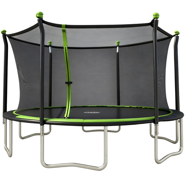 Sportspower 14ft Round Outdoor Trampoline With Safety Enclosure Net