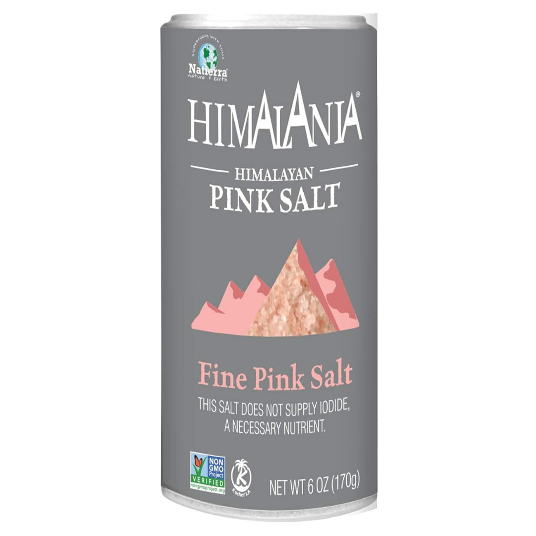 6-Oz Natierra Himalania Himalayan Fine Pink Salt Shaker