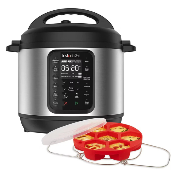 6Qt Instant Pot Pressure Cooker Bundle W/ Bonus Accessories