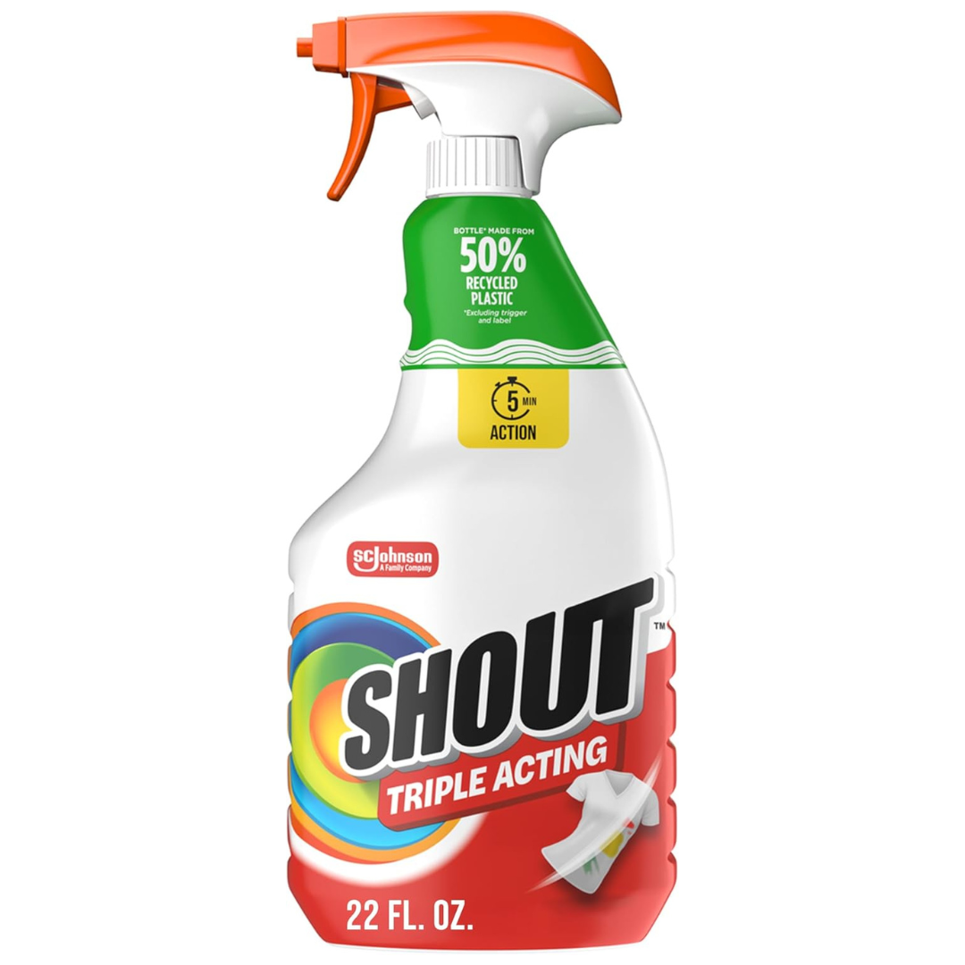 22 oz Shout Laundry Stain Remover Trigger Spray