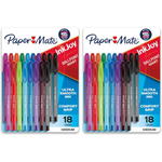 36-Count (2x18-ct) Paper Mate InkJoy 100ST Ballpoint Pens (Assorted)